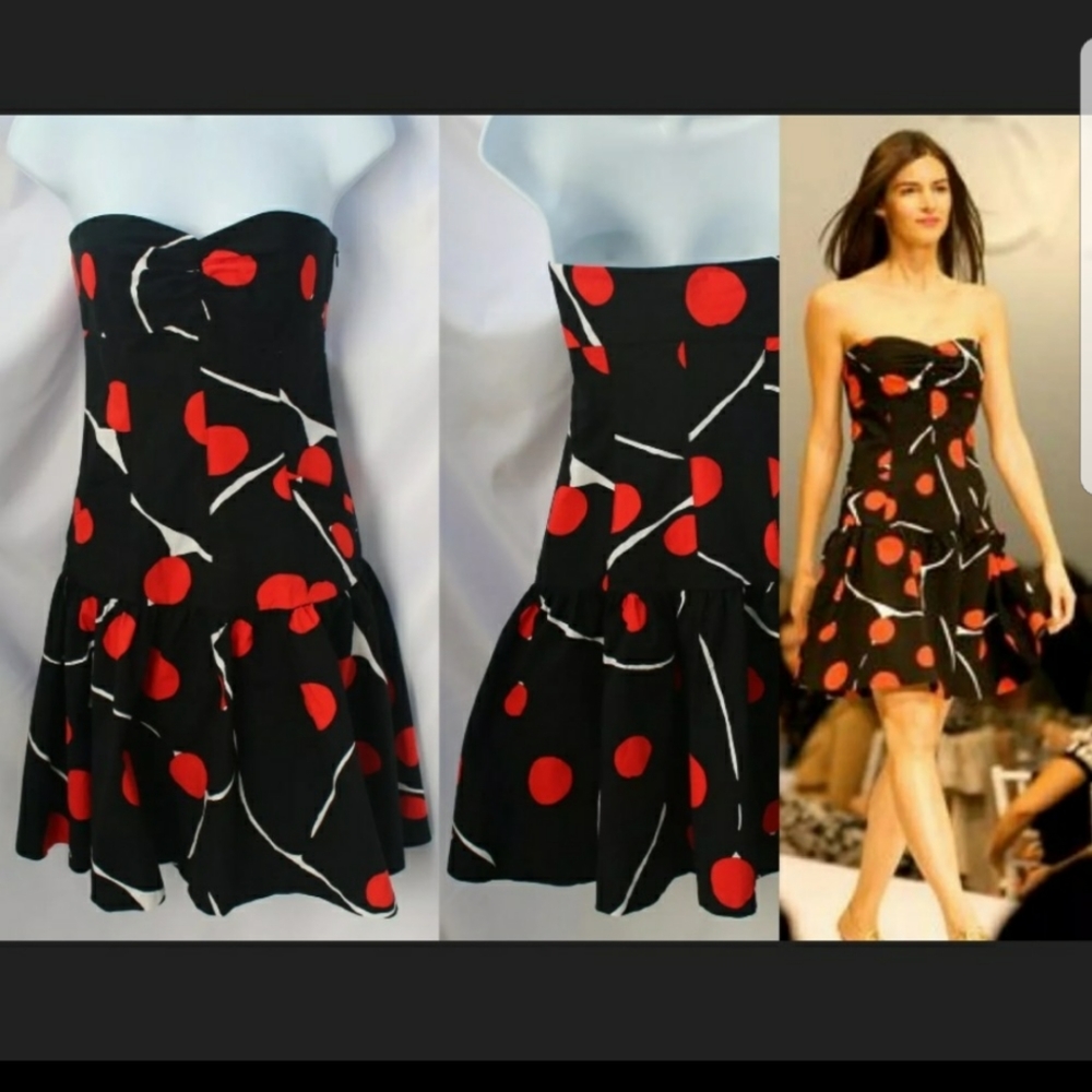 Diane Von Furstenberg Strapless Dress